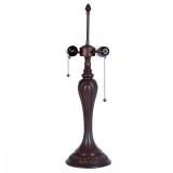 Cumpara ieftin Baza veioza din polirasina maro Tiffany &Oslash; 17 cm x 60 h