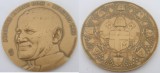 Placheta veche JOANNES PAULUS II BELGIUM 1985