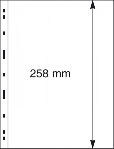 Lindner Uniplate 091 transparent PVC foi pentru banknote - 5 buc.