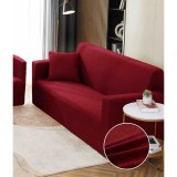 Cumpara ieftin Husa Canapea 2 Locuri Elastica Moderna Bordo - JO872