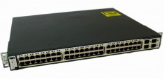 Cisco Catalyst 3750 Series POE 48 / WS-C3750-48PS-S V05 / 48 Port foto