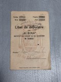 Carnet Economii Rar &bdquo;Banca Albina" Sibiu din 1918