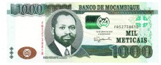 Mozambic 1 000 1000 Meticais 2017 P-154 Seria 52738818 foto