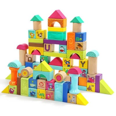 Joc de constructie - Animalute jucause PlayLearn Toys foto