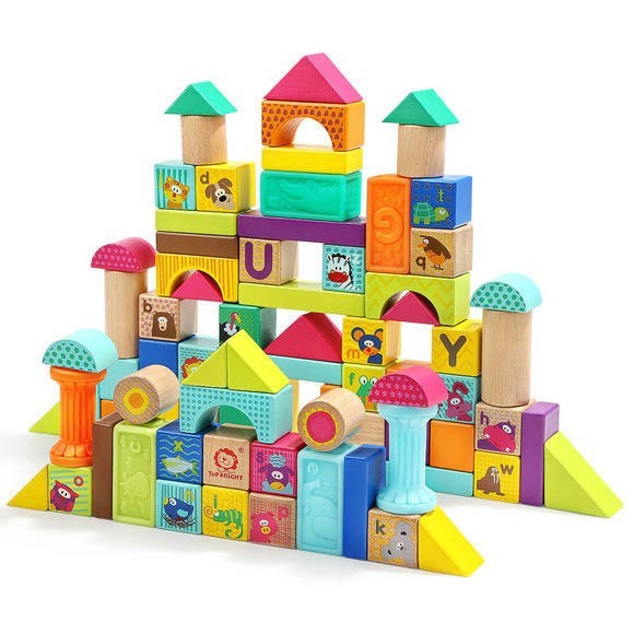 Joc de constructie - Animalute jucause PlayLearn Toys