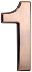 Numar de casa 1 MagicHome, bronz, autoadeziv, 45x100 mm, ABS