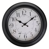 Ceas de Perete Decorativ Vintage Negru &Oslash;30cm, CMCLASS