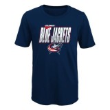 Columbus Blue Jackets tricou de copii Frosty Center Ultra navy - Dětsk&eacute; S (6 - 9 let)