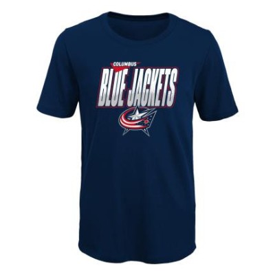 Columbus Blue Jackets tricou de copii Frosty Center Ultra navy - Dětsk&amp;eacute; XL (14 - 16 let) foto