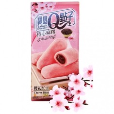 Mochi Roll Cherry Blossom Taiwan Dessert Aluat Orez si Crema TD 150g MLL foto
