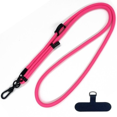 Snur pentru Telefon - Techsuit Rope Crossbody Strap (RCS1-05) - Hot Pink foto
