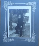 Foto Costica Lenghen Braila pe carton gros, cu autograf B. Marinescu din Braila, 14 februarie 1914