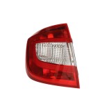 Stop spate lampa Skoda Rapid (NH), 10.2012- model LIFTBACK, partea Stanga, fara suport becuri, Varroc