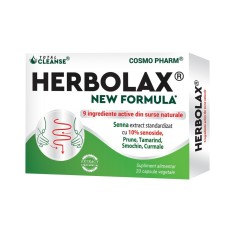 Herbolax New Formula, 20 capsule, Cosmopharm foto