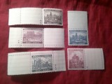 Serie mica Boemia si Moravia 1939 - Vederi - 5 valori margine de coala