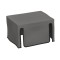 Husa pentru imprimanta Epson WorkForce WF-2830DWF/WorkForce WF-2835DWF/WorkForce WF-2850DWF, Kwmobile, Gri, Textil, 54838.19