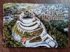 D1 - Magnet frigider - tematica turism Deva - Romania 63
