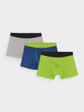 Lenjerie boxeri (3-pack) pentru băieți - multicolor, 4F Sportswear