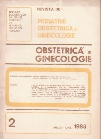 Revista de Obstetrica si Ginecologie, Aprilie-Iunie, 1983 foto