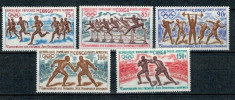 Congo 1971 - Jocurile Olimpice, sport, serie neuzata foto