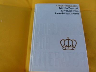 Eine, keine,Hundertausend, Matia Pascal - Pirandello foto