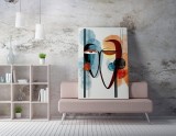 Cumpara ieftin Tablou WY244 Multicolor 70x100x2 cm