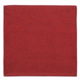 Prosop de M&acirc;ini, Model Crăciun, Bumbac 100%, Culoare Roșie, Dimensiune 30x30cm, Greutate 380 GSM, Oem