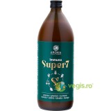 Super 7 Immuno - Suc din 7 Fructe si Plante pentru Sustinerea Sistemului Imunitar 1L