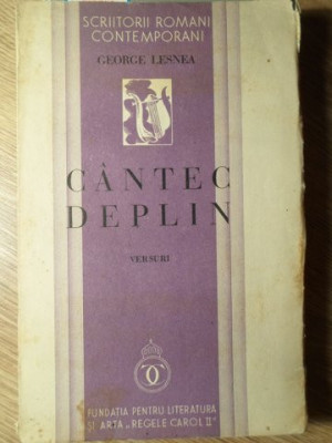 CANTEC DEPLIN. VERSURI PRINCEPS-GEORGE LESNEA-234300 foto