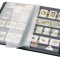 Lindner clasoar pentru timbre, 30 file/60 pagini negre