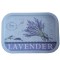 Farfurie metalica tip tava Pufo Sweet home of lavender pentru servire desert, prajituri, aperitive, 40 x 29 cm
