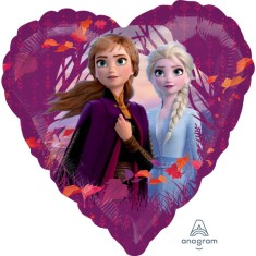 Balon folie Frozen 2 Love inima 43 cm foto