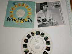 LOT 5 DIAPOZITIVE CIRCULARE 3D MEOPTA-BALATON/ CAPRI /ITALIA /IERUSALIM