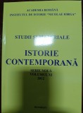 STUDII ŞI MATERIALE. DE. ISTORIE CONTEMPORANĂ. SERIE NOUĂ. VOLUMUL 11/2012
