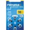 Set baterii auditive 10 ZA10 PR70 Renata 6buc/blister