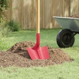 vidaXL Cap de lopată Roșu 39,5 x 27,5 cm Oțel vopsit electrostatic 42019402