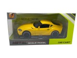 Macheta replica Toyota Supra galbena cu sunete si lumini