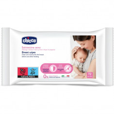 Chicco Breast Wipes Servetele umede pentru sâni 72 buc