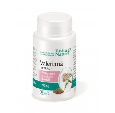 Valeriana Extract, 30cps, Rotta Natura foto