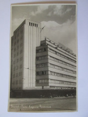 Rara! Carte postala foto Bucuresti-Palatul Asigurarea Romaneasca circulata 1934 foto