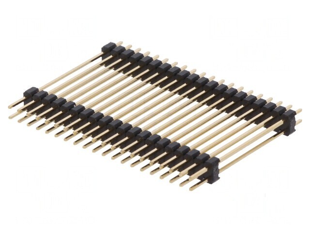 Conector şir pini tată 40 pini cu 2 nivele drept