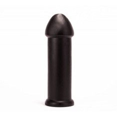 Butt Plug Gigant Black (25.7cm x 7.9cm) - Plug anal mare cu ventuza cu forma de penis foto