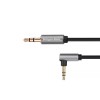 Cablu Audio Jack 3.5mm Tata-Tata 90 Grade 1.8m Kruger&amp;Matz Basic - Conectare Smartphone, Laptop, Boxe
