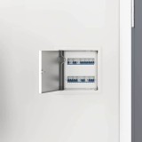 Cumpara ieftin Panou de Acces 2 pcs Alb 20 x 20 cm Oțel