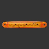 Cumpara ieftin Lampa LED Interior Auto Mega Drive, 10cm, 12/24V, Portocaliu