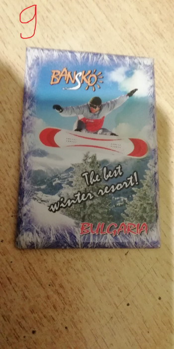 M3 C1 - Magnet frigider - tematica turism - Bulgaria 14