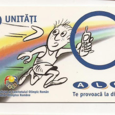 Cartela Telefonica Romania - Dialog ALO 60 Unitati Olimpiada 2000 - De Colectie