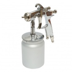 Pistol de vopsit cu aer comprimat 600ml, duza 1.3mm HVLP, debit 190ml/min, presiune max. 5 bar