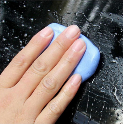 Argila curatare si lustruire vopsea auto, 180g, culoare Albastra foto