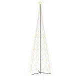 Cumpara ieftin Brad de Craciun in forma de con, alb cald, 3000 LED-uri, 230x800 cm